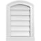 Ekena Millwork Arch Top Surface Mount PVC Gable Vent: Functional, w/ 2"W x 2"P Brickmould Sill Frame, 14"W x 20"H GVPAR14X2003SF - alternate 1